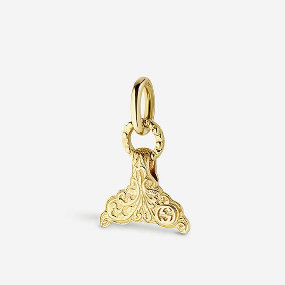 Gucci Tail Fin Charm In Yellow Gold NWT - Picture 11 of 13